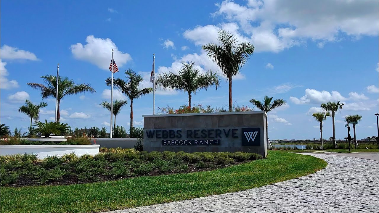 Webbs Reserve Golf & Country Club in Babcock Ranch Community Highlight