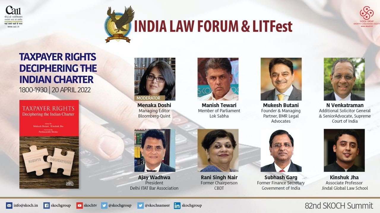 Taxpayer Rights: Deciphering the Indian Charter | India Law Forum & LITFest