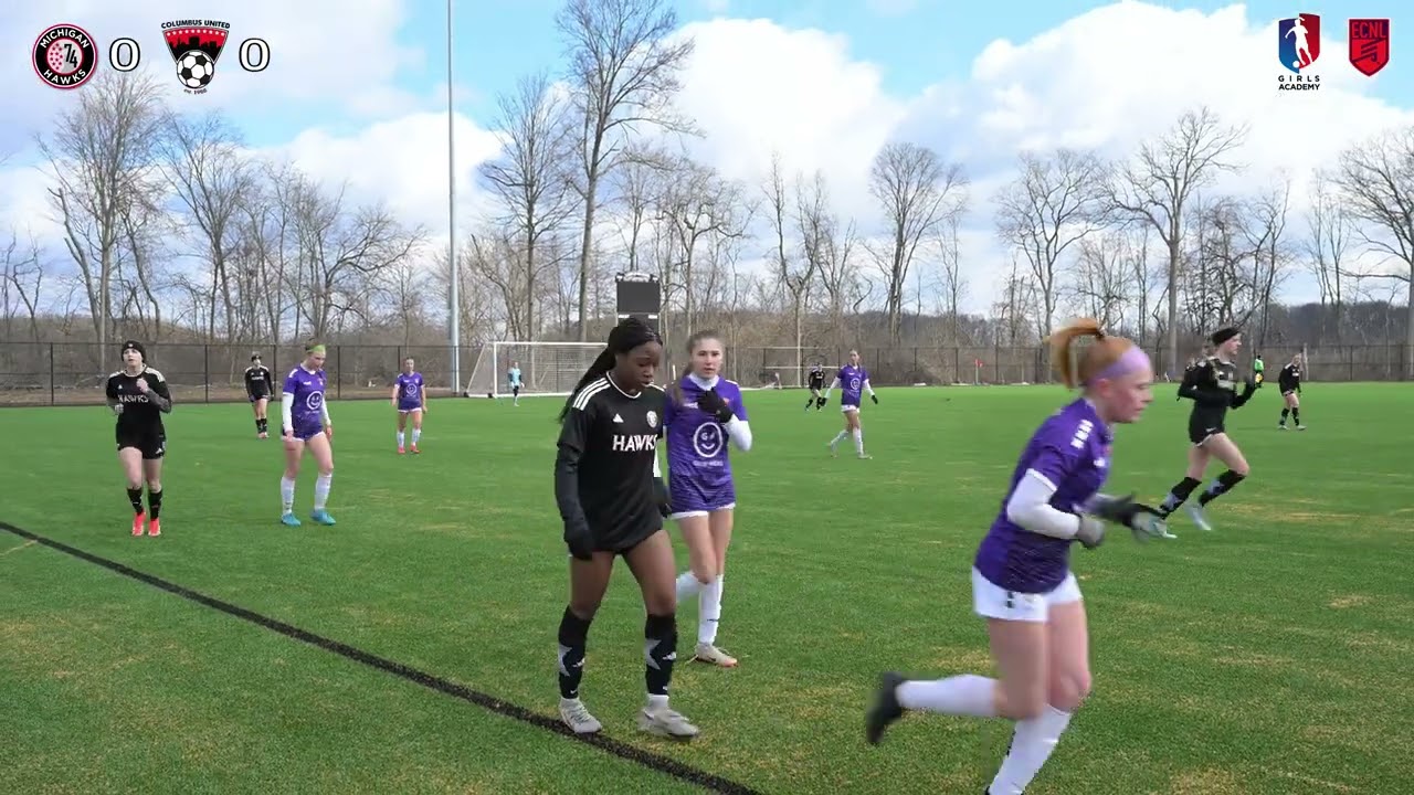 2010 Michigan Hawks ECNL vs Columbus United GA March 8, 2025