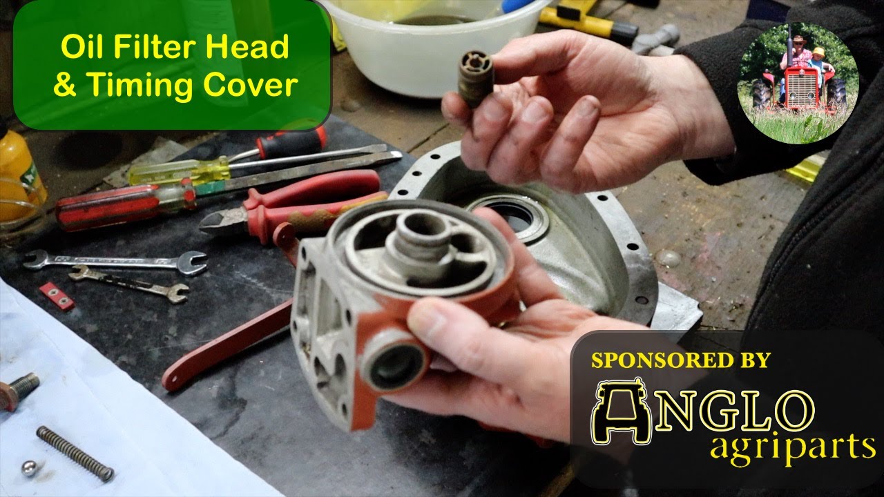 #99 TED20 - Oil Filter & Timing Cover - with Anglo Agriparts