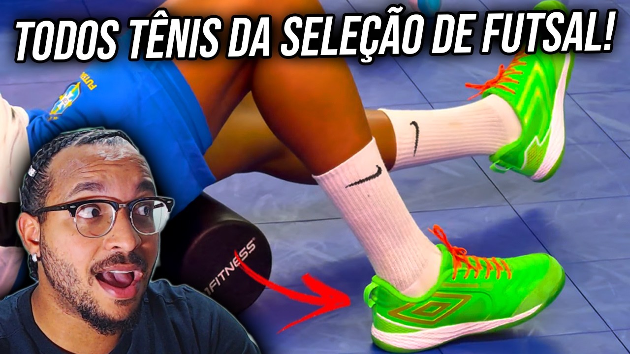 CHUTEIRAS que os PROFISSIONAIS usam para FUTSAL 😱