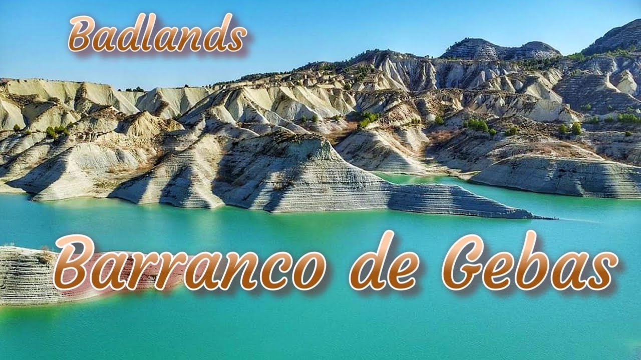 🏜️ BADLANDS BARRANCOS DE GEBAS. 🎞️LVF98-SKY23