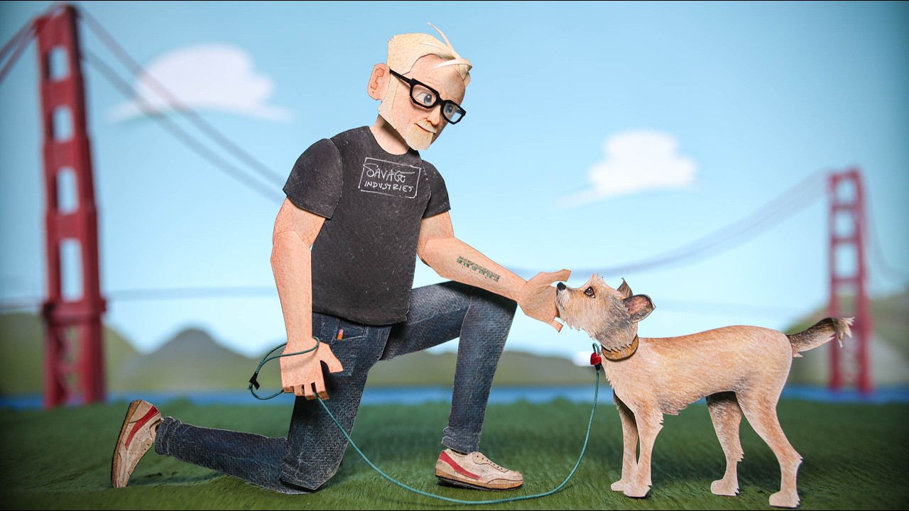 Adam Savage Gets Turned Into an Animated Puppet!