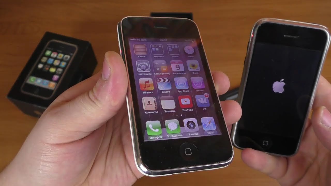 iPhone 2G - ПРАДЕД ВСЕХ СМАРТФОНОВ 2019ого, ТОП 2007ого