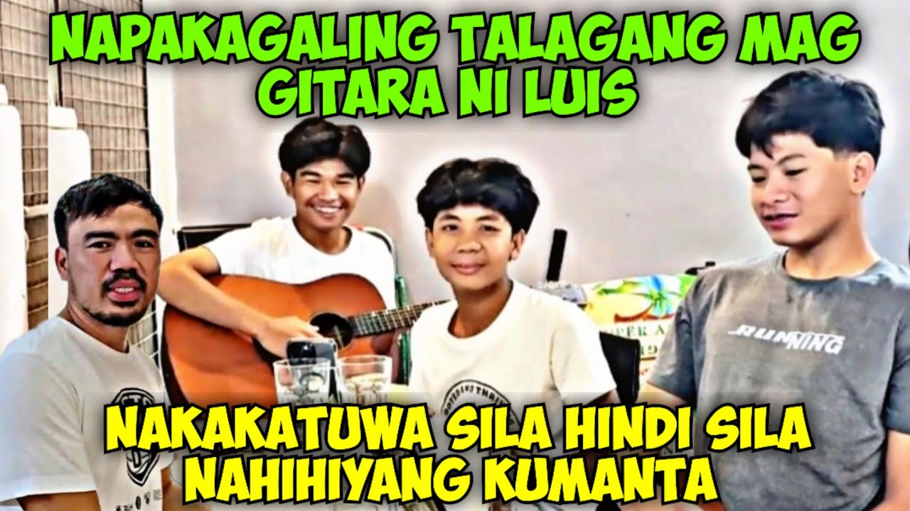 NAPAKAGALING TALAGANG MAG GITARA NI LUIS | NAKAKATUWA KASI DI SILA NAHIHIYANG KUMANTA | TECHRAM 