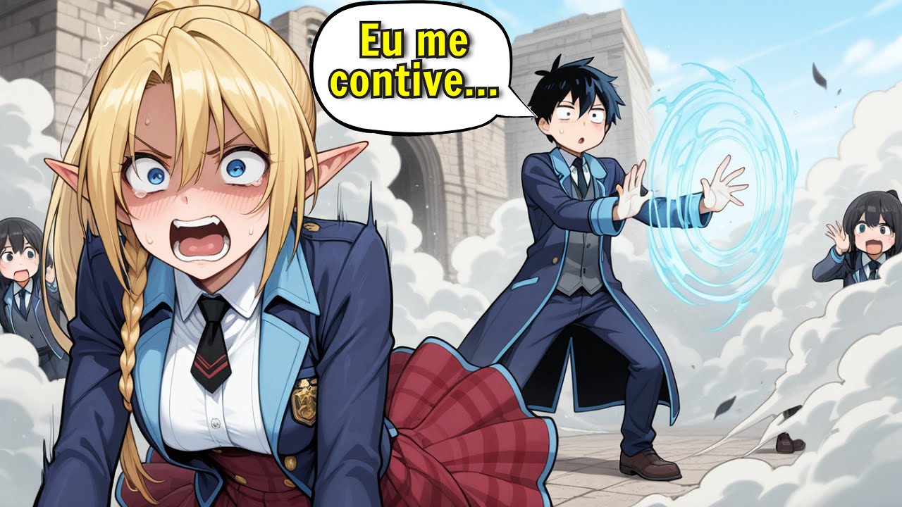 🌀 OS DEUSES O NERFARAM PARA 0,1%… E AINDA ASSIM ELE HUMILHOU OS HERÓIS DA ACADEMIA! - Resumo Manhwa