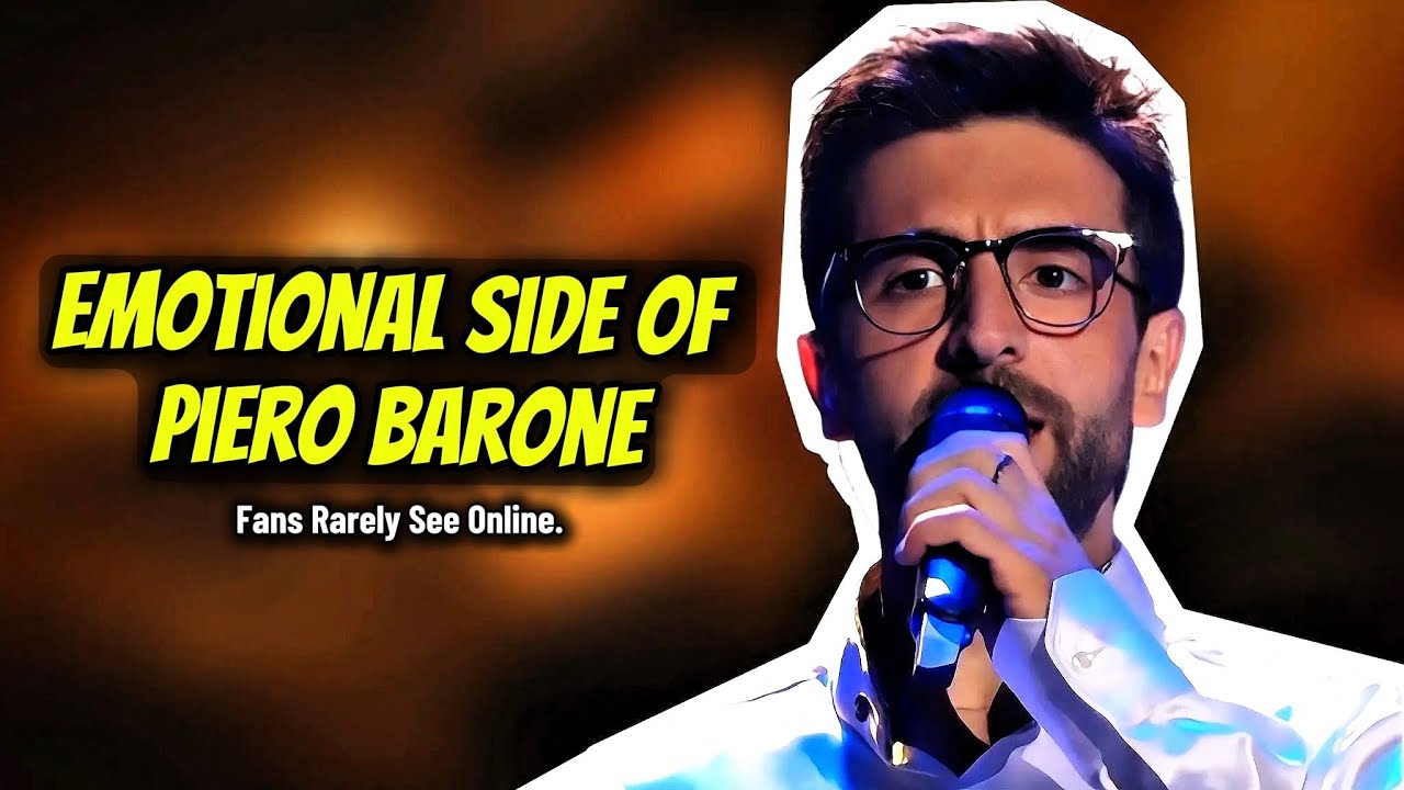 The Emotional Side of Piero Barone Fans Rarely See Online.