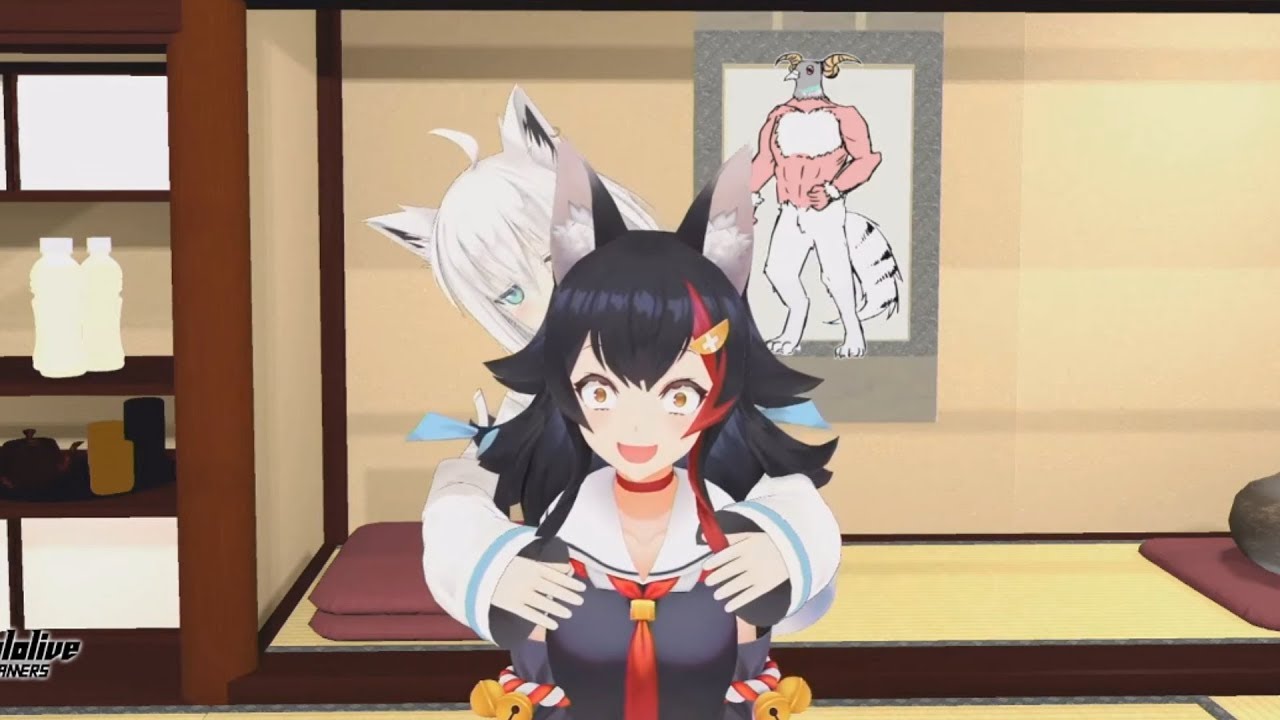 【3Dコラボ】フブミオのスクショタイム【ホロライブ】