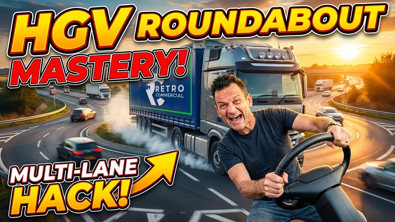 The Multi-Lane Roundabout Mistake HGV Drivers Keep Making