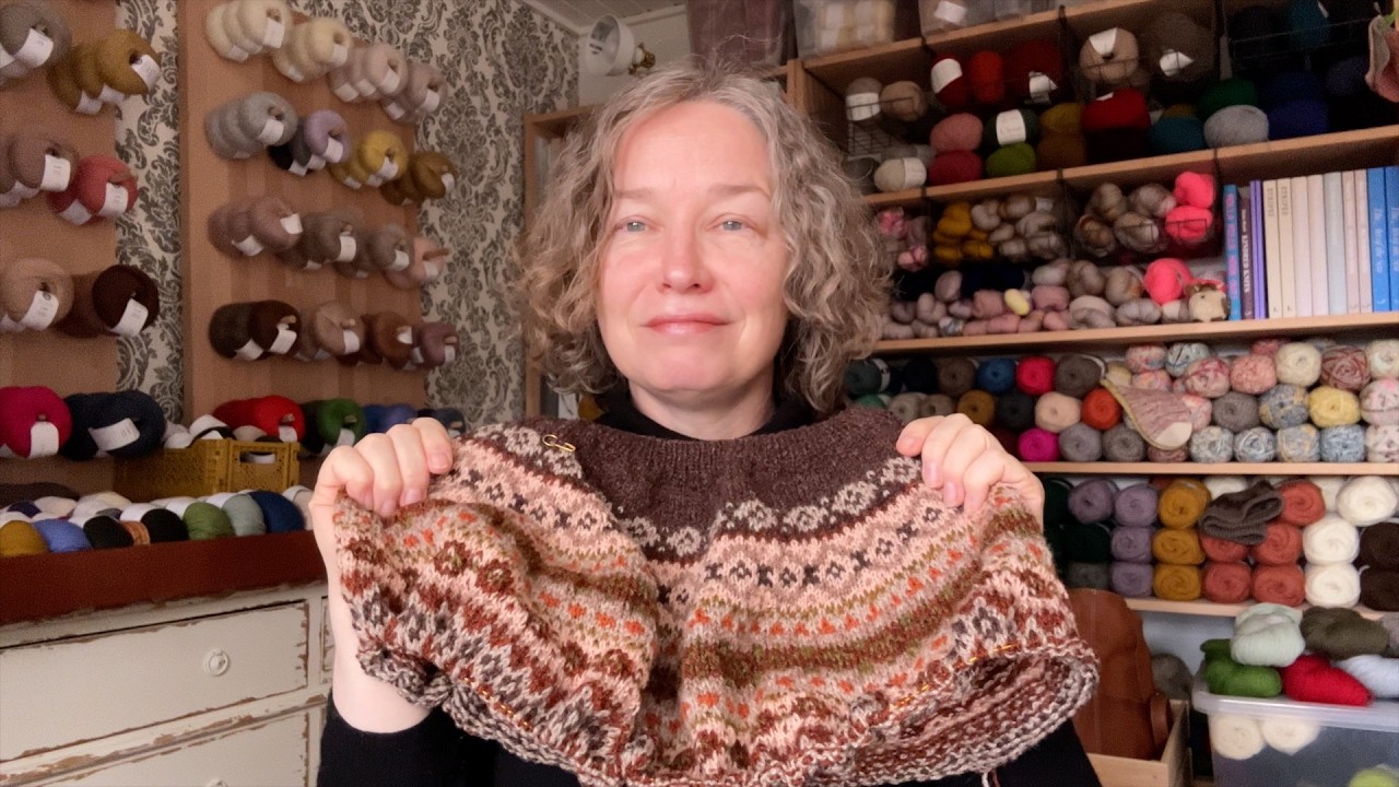 Überstricken #114: Colourwork nach meiner Art & Agnes Cardigan, Ljungan Tuch, Bad Idea Decke usw