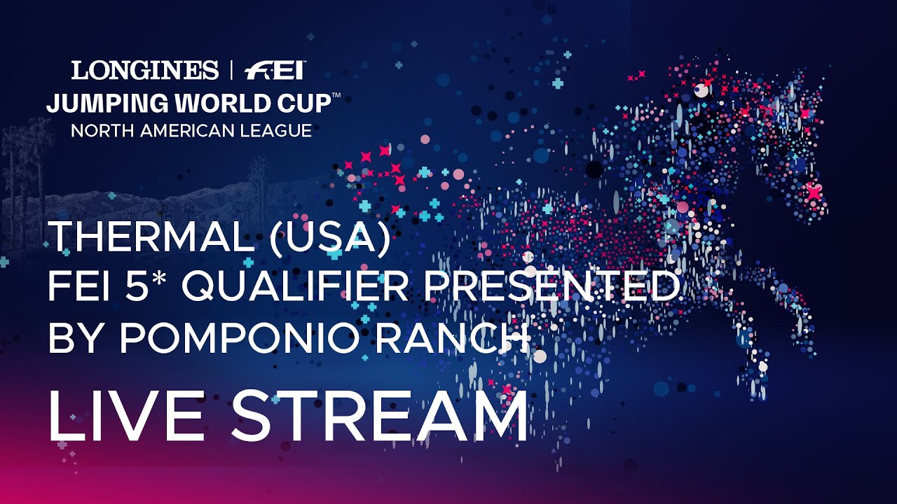 🔴 LIVE | FEI 5* QUALIFIER presented by Pomponio Ranch
