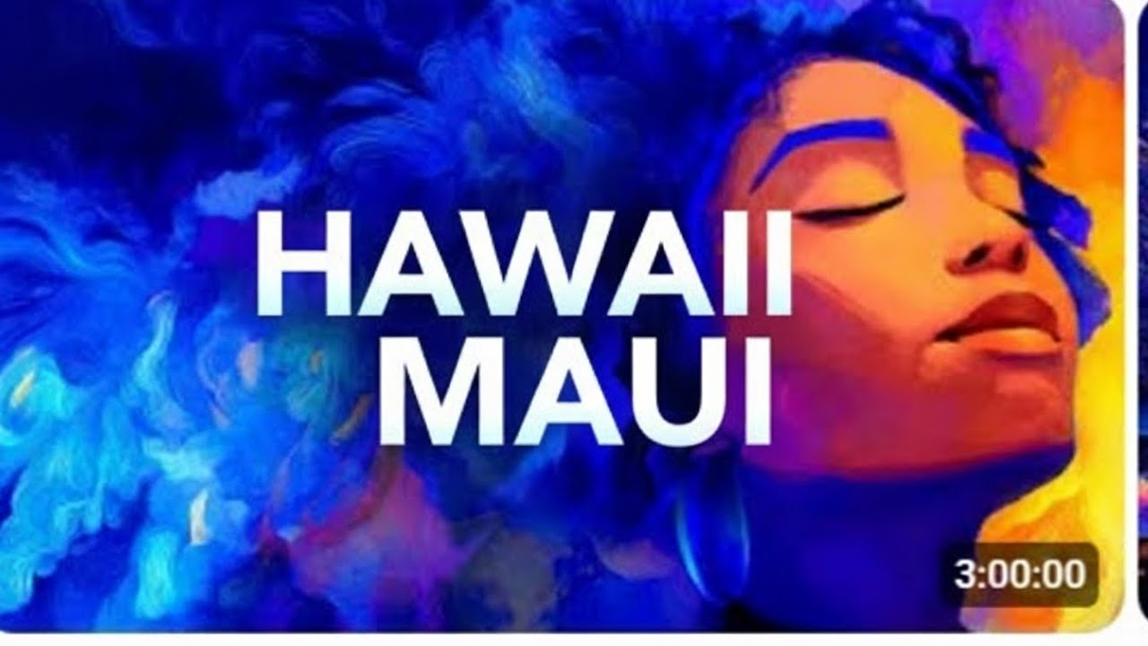 Hawaii Maui Peaceful Travel Guide | Gentle Beach Waves & Tropical Sunset Ambience for Sleep