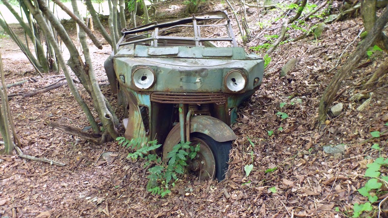 SEROWで訪ねる奥多摩のオート三輪（小河内ダム建設により残された草ヒロ）