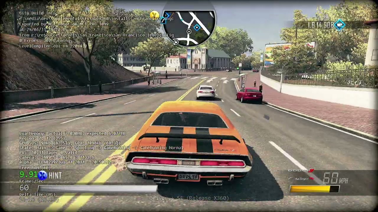 Driver: SF July 2011 build (Xbox 360) part 2