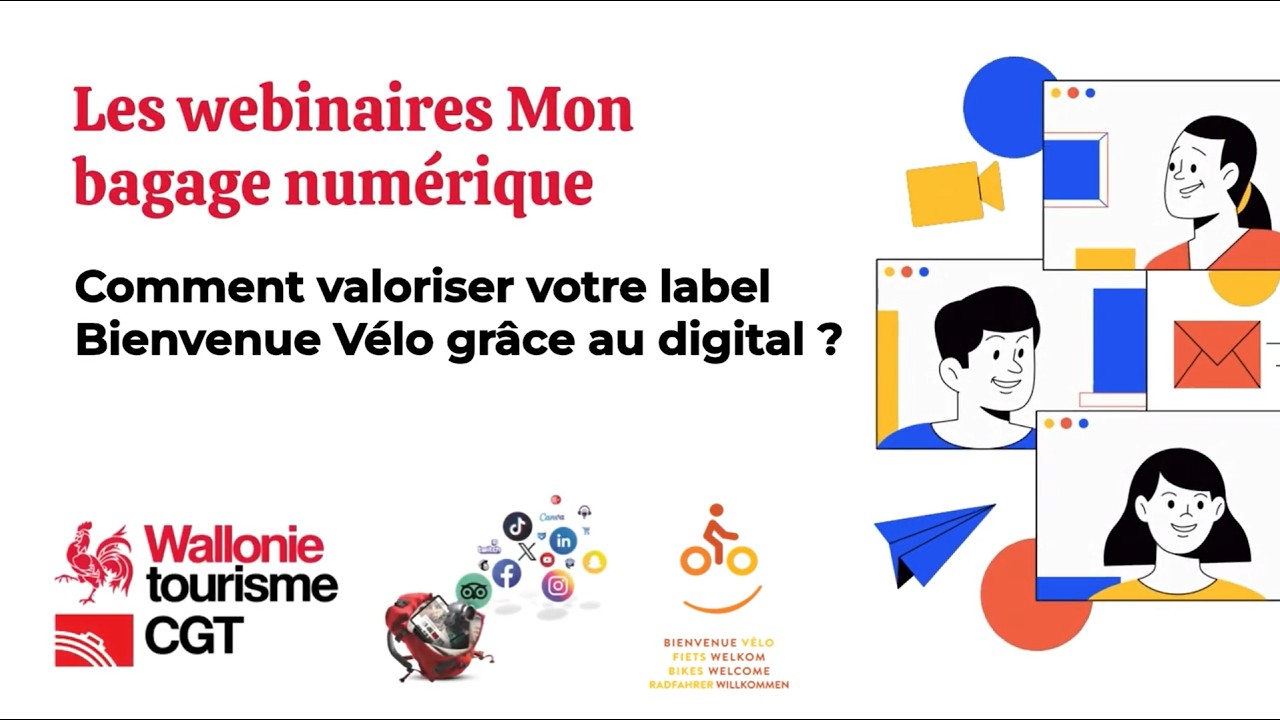 Webinaire Bienvenue Vélo x Mon Bagage numérique