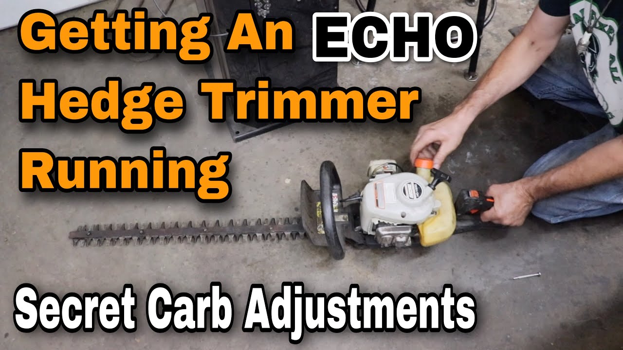 You Don't Know About This Secret ECHO Carb Adjustment!