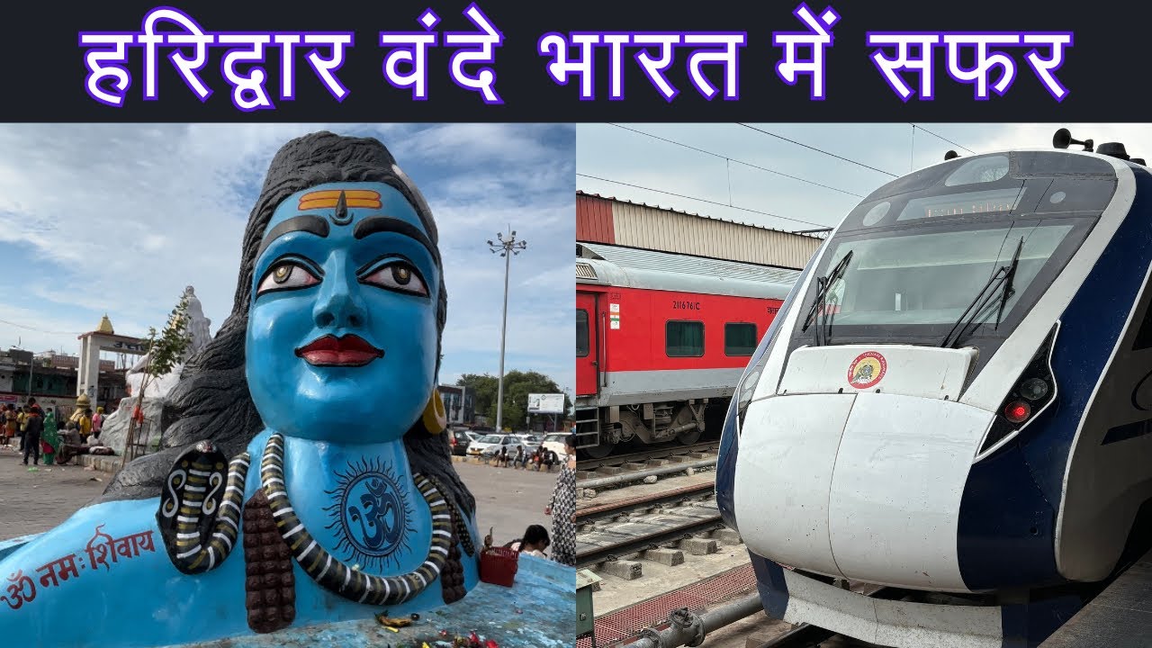 Haridwar To Delhi Vande Bharat Express Chair Car Journey || Dehradun Vande Bharat Express Journey