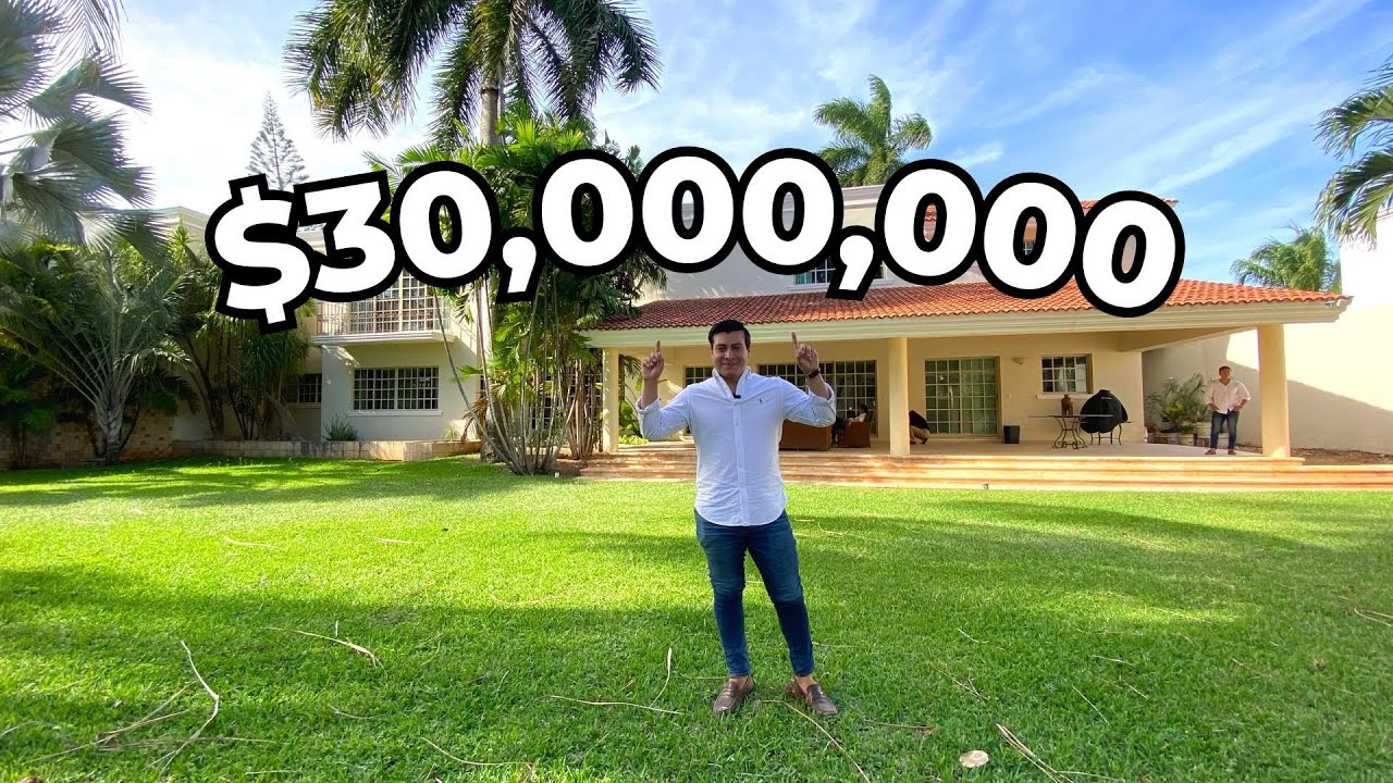 IMPRESIONANTE CASA DE $30,000,000 en MONTEBELLO, MERIDA
