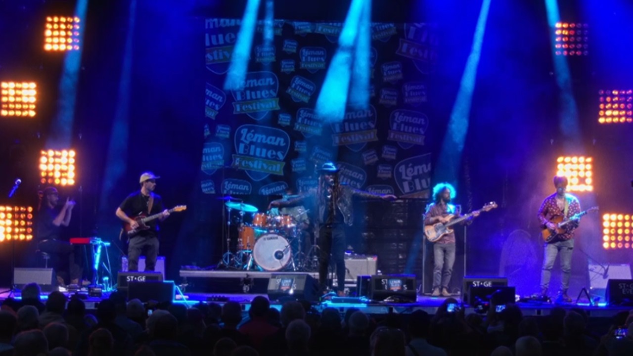 Jovin Webb - Live at Léman Blues Festival (France)