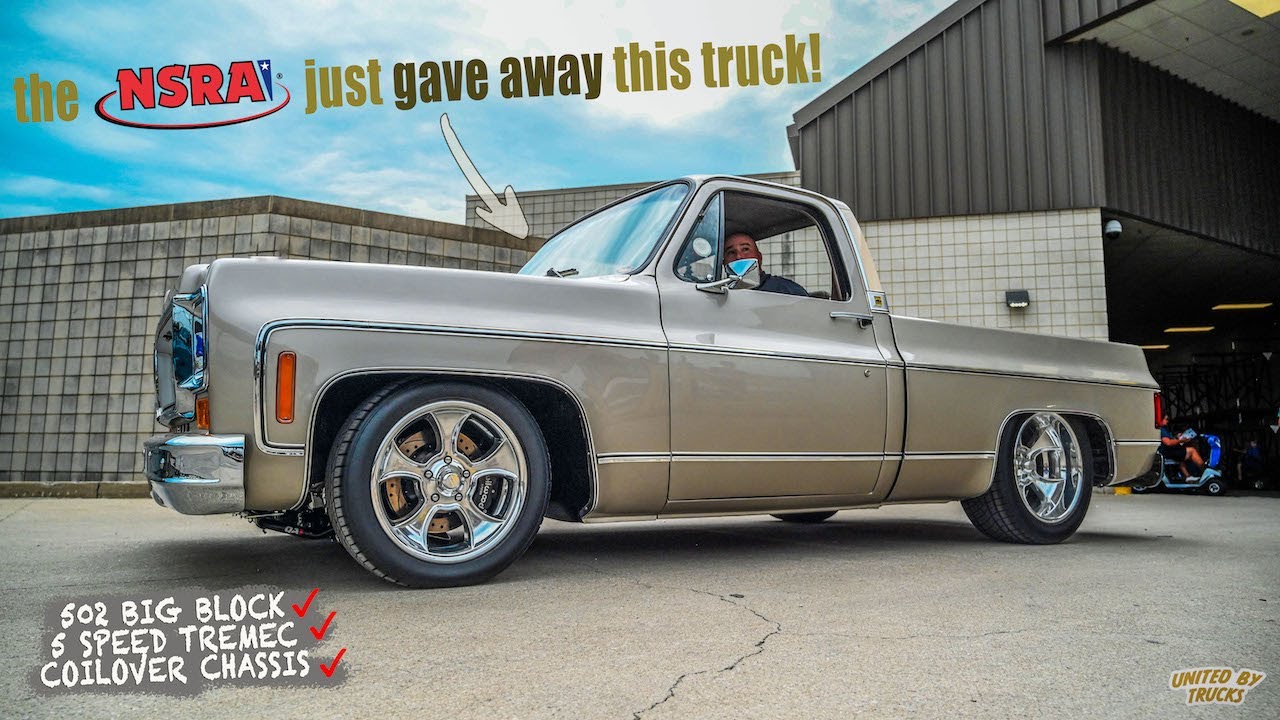The NSRA just GAVE AWAY this HOT ROD SQUAREBODY Truck!