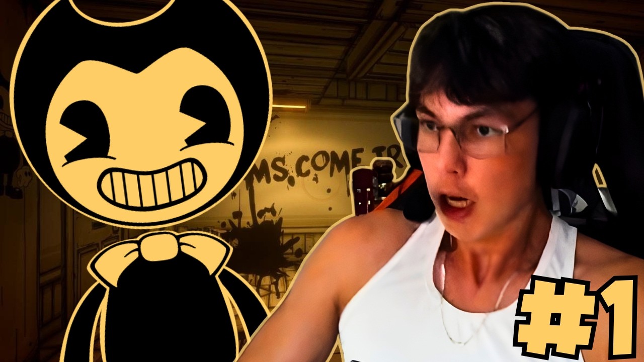 Tem algo errado com esse desenho... - Bendy an the Ink Machine #1