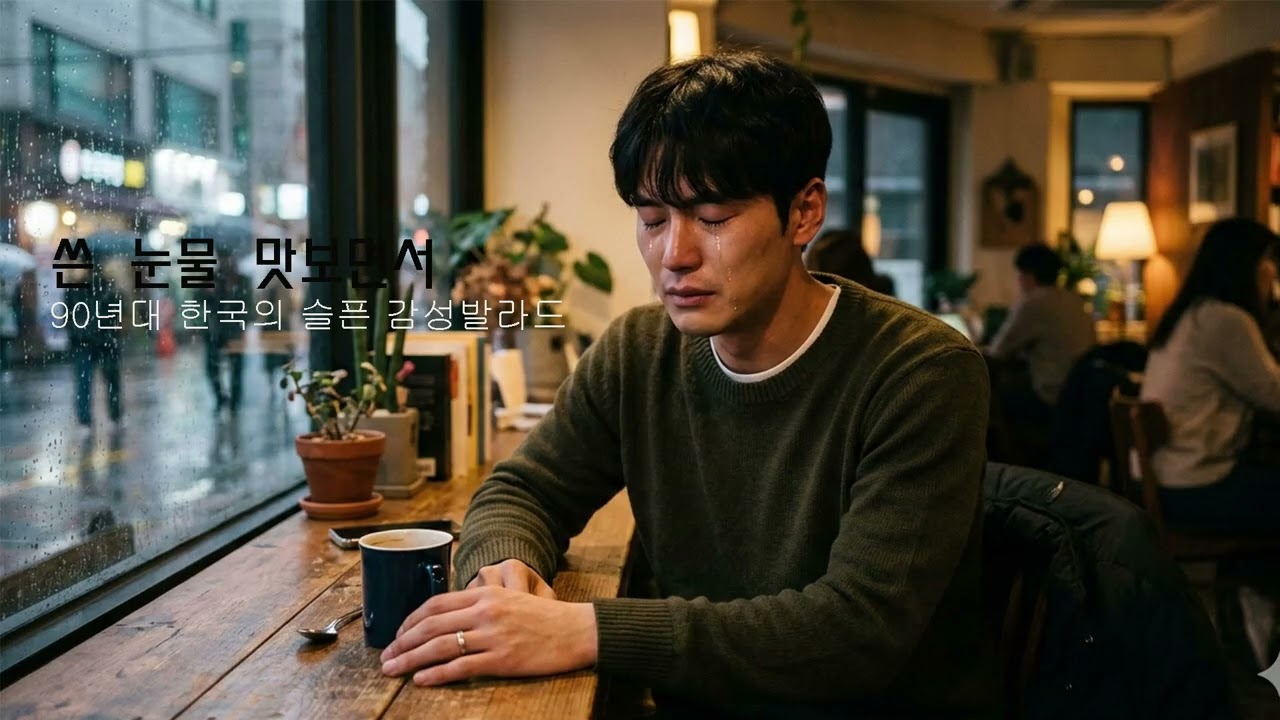 쓴눈물 맛보면서 | 90년대 한국 발라드 감성