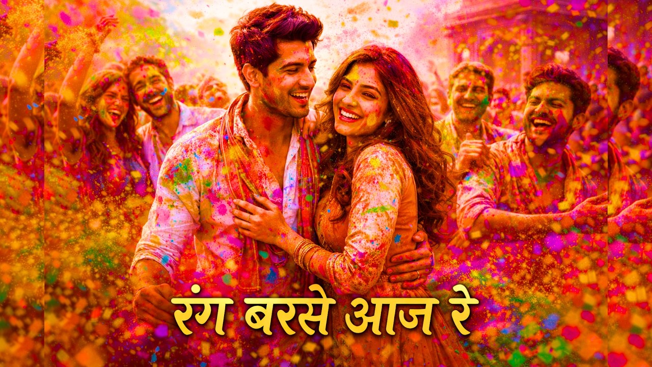 Rang Barse Aaj Re | रंग बरसे आज रे #trendingsong #dancesong #viralsong #hindisong #holi #bollywood