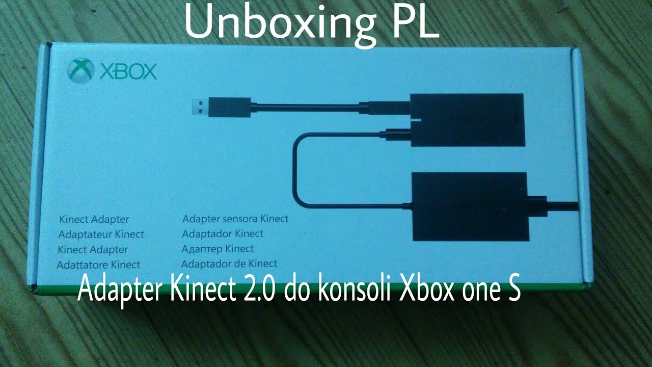 Unboxing PL-Adapter Kinect 2.0 do konsoli Xbox one S