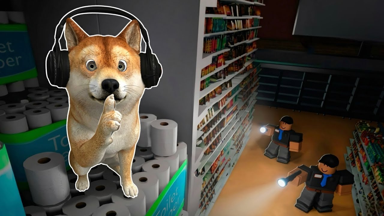 Я ПОСТРОИЛ СЕКРЕТНОЕ УБЕЖИЩЕ В СУПЕРМАРКЕТЕ В ROBLOX
