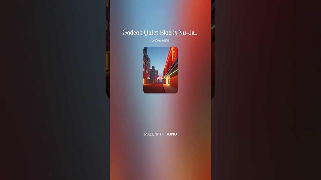 Godeok Quiet Blocks Nu Jazz