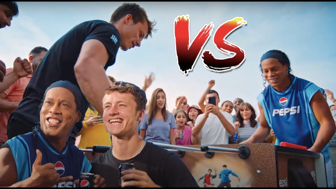 Street Panna VS Ronaldinho! Pepsi Commercial BTS + Giveaway!!
