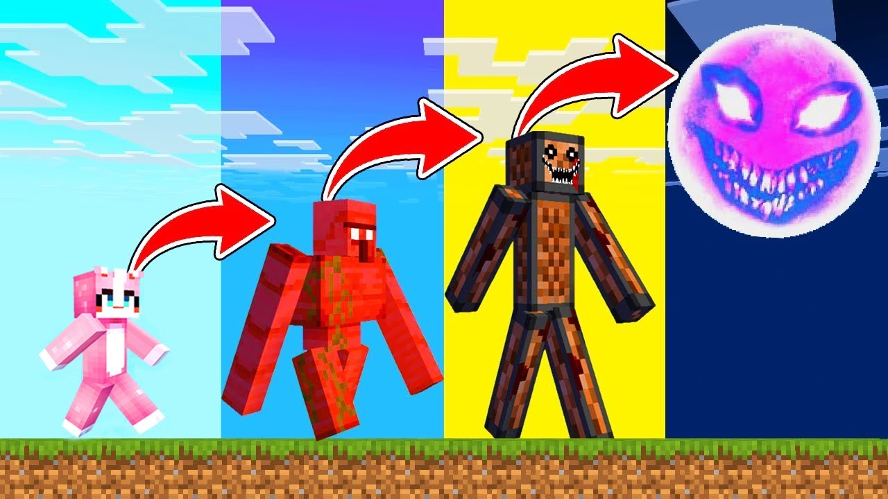 Minecraft 都市傳說進化！目標打敗終界龍…腥紅太陽轟炸毀滅終界！！