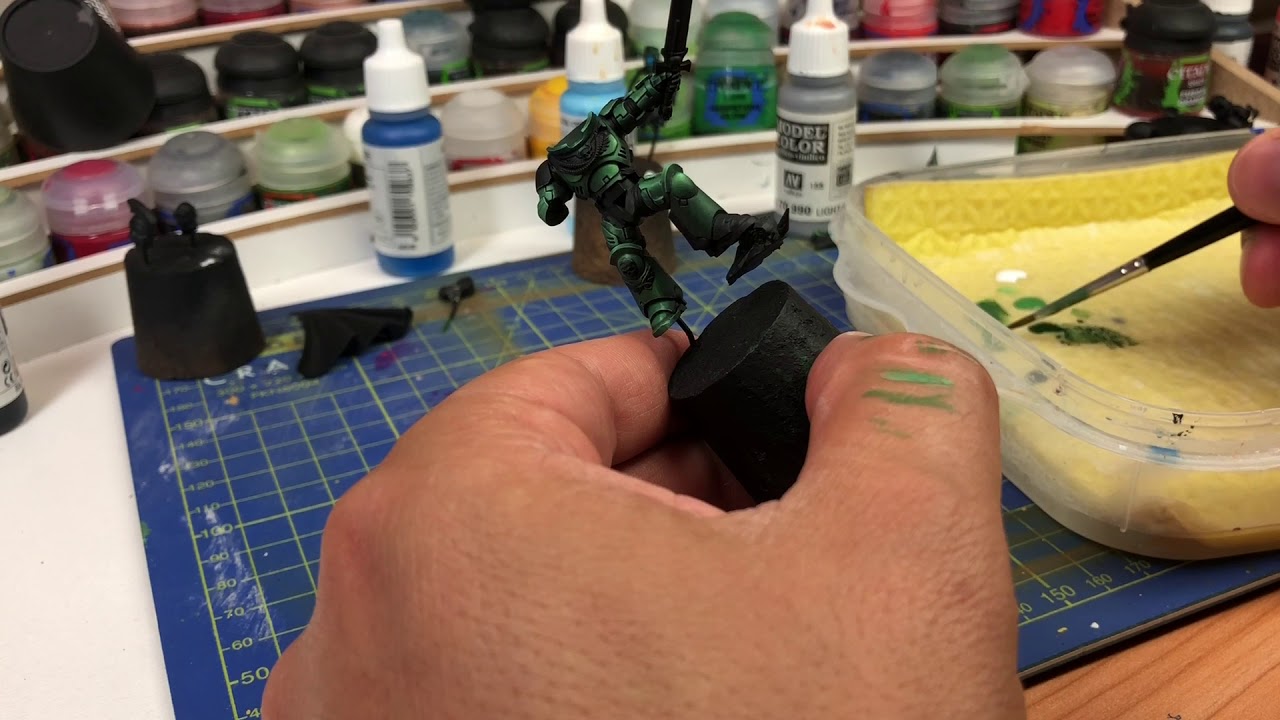 TUTORIAL-ITA- lumeggiature e velature Capitano Primaris PT1