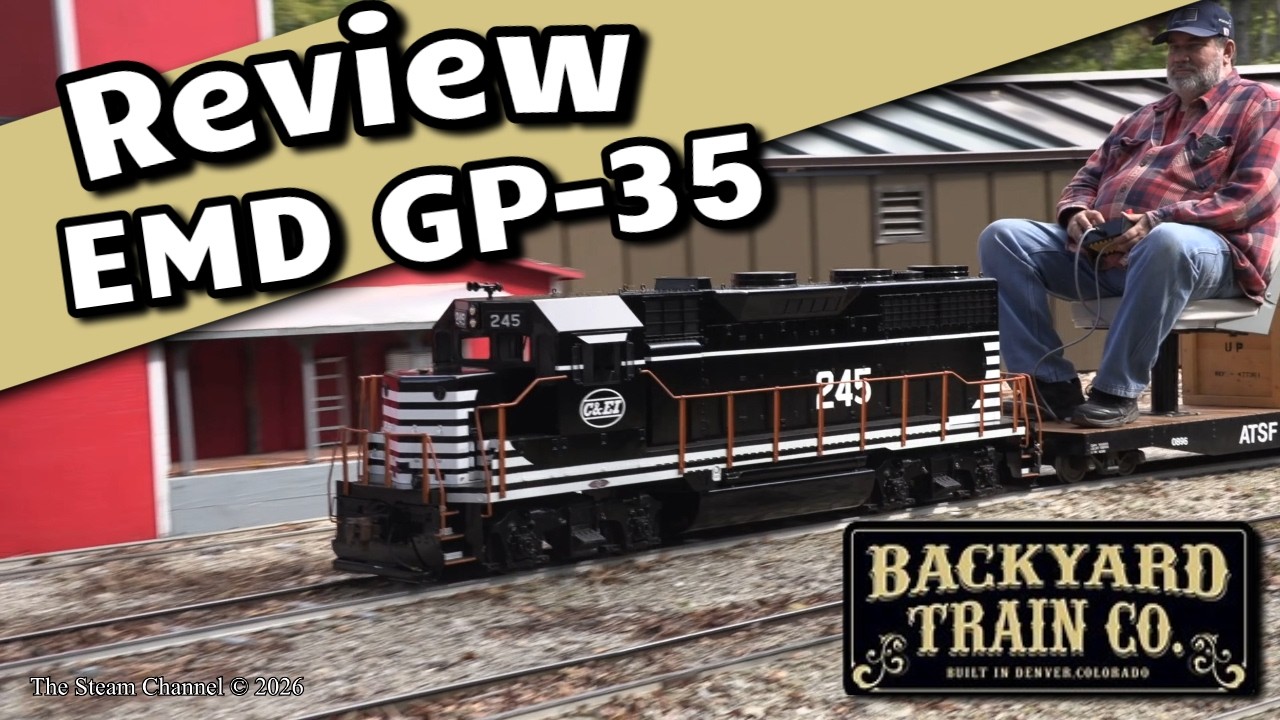 Backyard Train Company GP-35: Let’s See What She’s Packing for $15,600