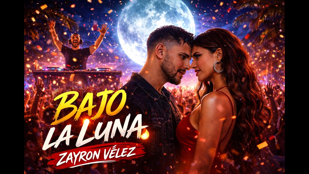 BAJO LA LUNA | Zayron Vélez | Reggaeton Afrobeat 2026