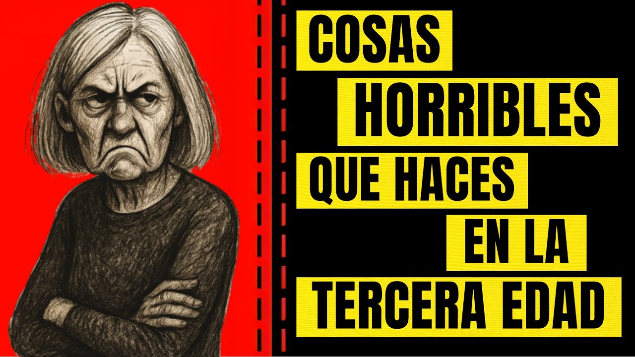 🤮 8 COSAS HORRIBLES que haces al ENVEJECER sin darte cuenta y casi NADIE MAYOR LO NOTA