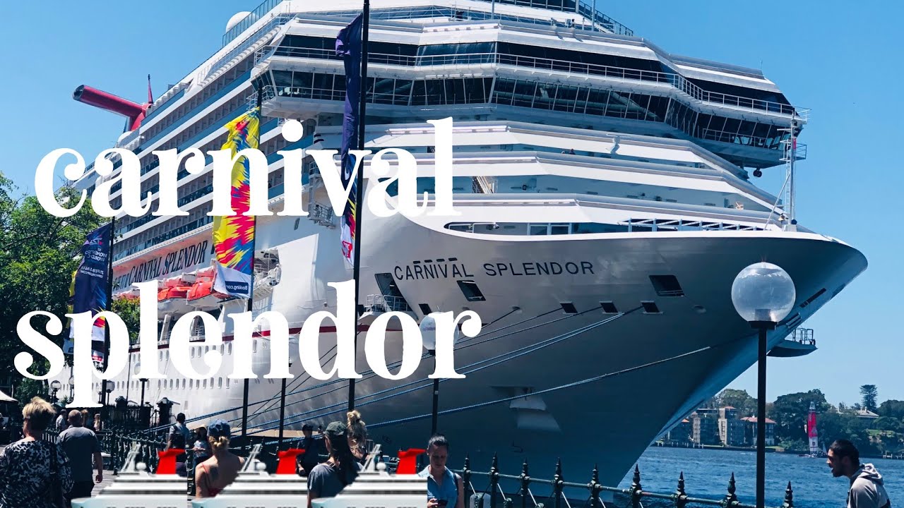 Carnival splendor tour sydney to tasmania😍