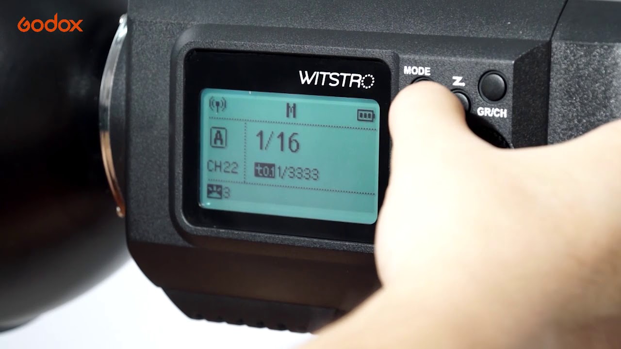Godox #AD600 Operation Instruction
