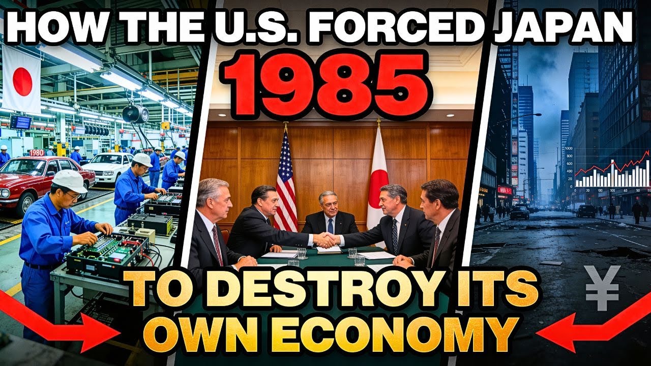 How The U.S. Forced Japan To Destroy Its Own Economy &mdash; The 1985 Plaza Accord