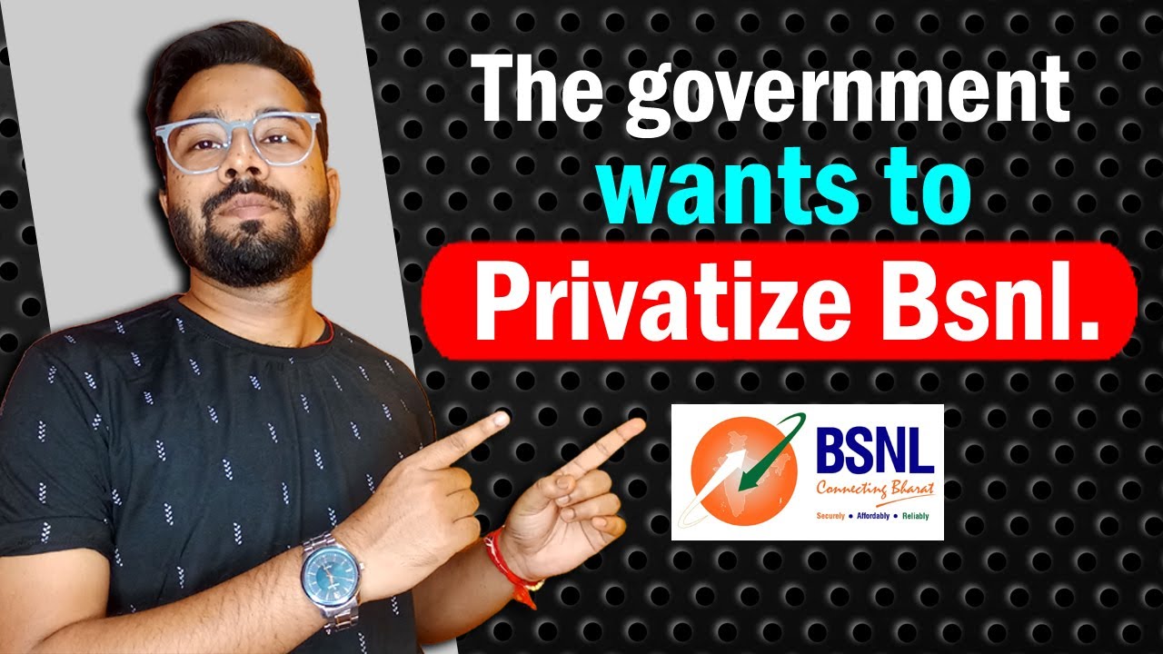 The government wants to privatize Bsnl. Bsnl Latest Update News #bsnl