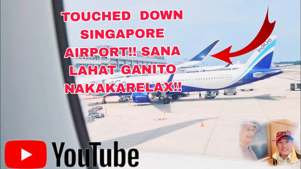 TOUCHED  DOWN SINGAPORE AIRPORT SANA LAHAT GANITO NAKAKARELAX GANDA SA LOOB!!