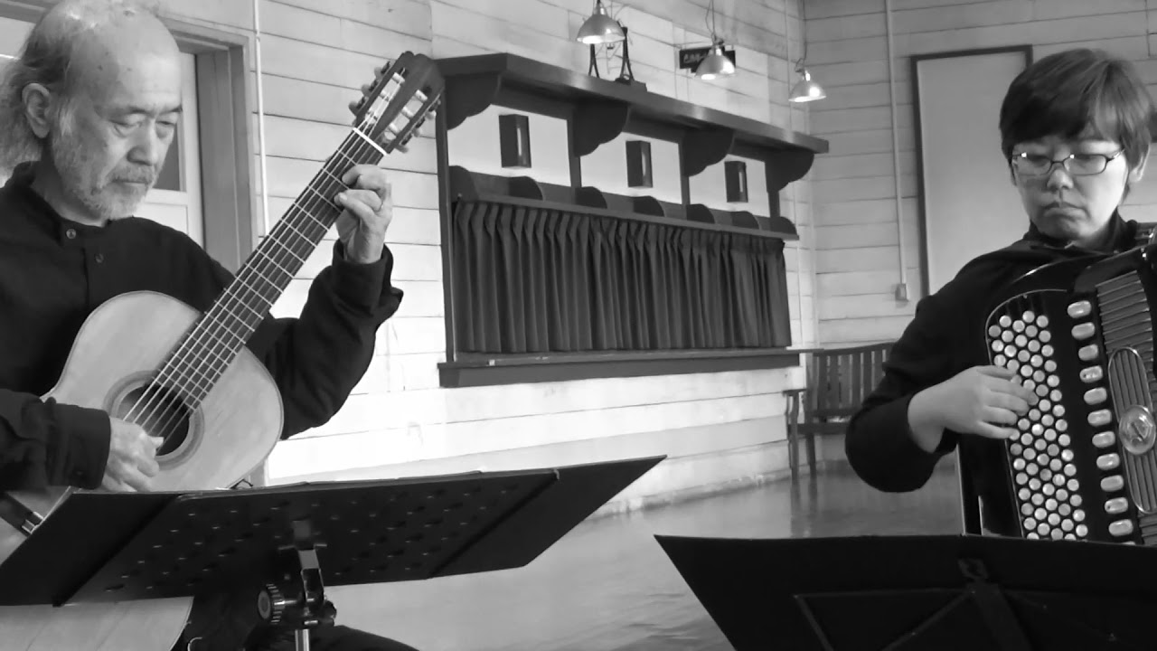 カンタービレ Cantabile（N.Paganini）アコーディオンとギター編　大田智美 accordion & 大谷環 guitar