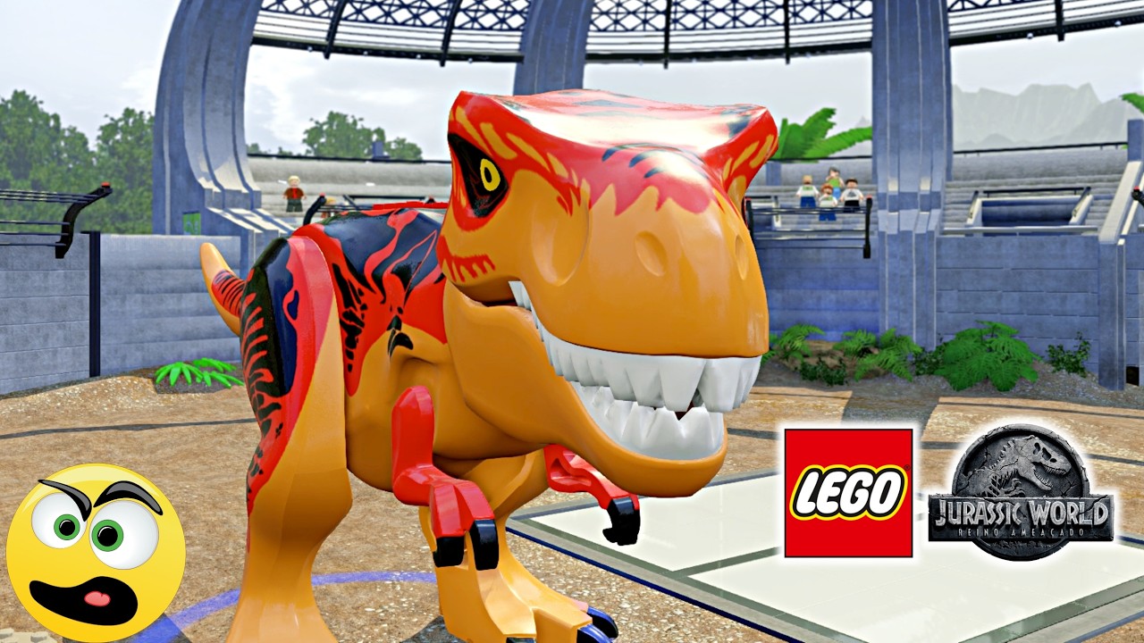 LEGO Jurassic World - CRIEI O T. REX DO JURASSIC WORLD THE GAME