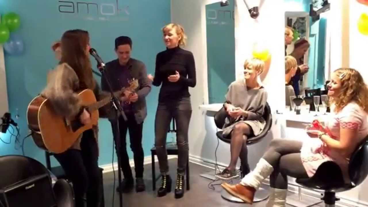 Ikke Danse - Ida Isax feat. Marie Blokhus, Frank Kjos&aring;s & Liv Inger LIVE@AMOK Grand Opening
