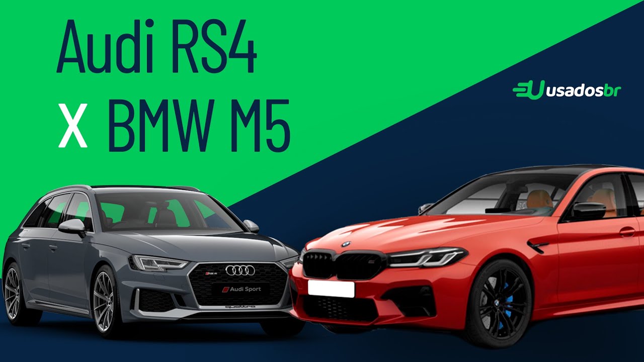 Audi RS4 ou BMW M5: Qual voc&ecirc; escolhe? - Usadosbr
