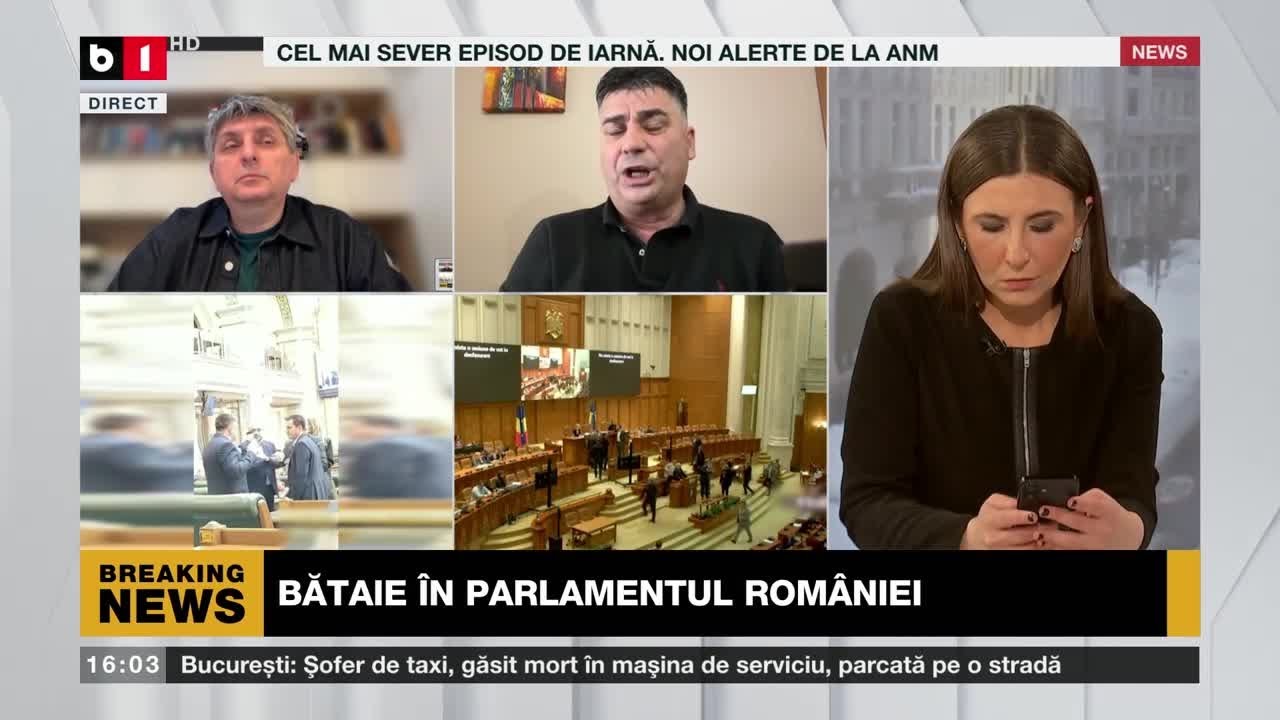 BĂTAIE ÎN SENAT. DEZBATERE ÎN EMISIUNEA POLITICA ZILEI. Știri B1TV_18 feb. 2026