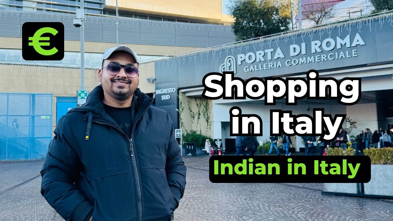 Italy Shopping Mall Vlog | Porta di Roma