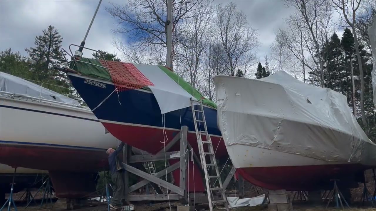 Getting ready for sailing my Albin Ballad 30