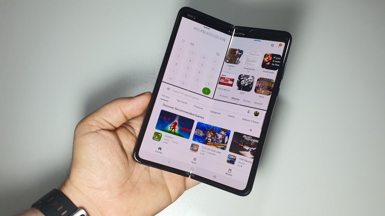 Samsung FOLD Multi-trade window | как им пользоваться | 3 приложения на разделенном экране + 1 вс...