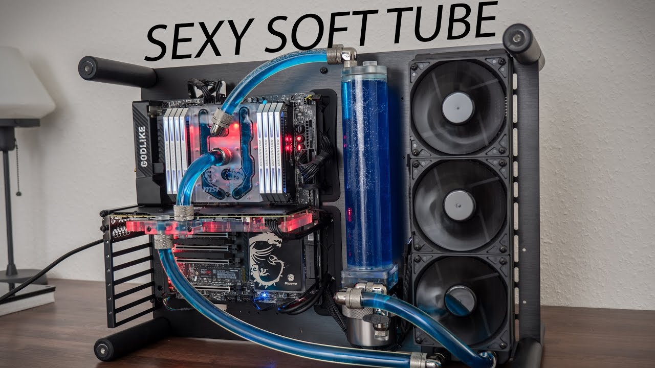 Raijintek Paean Timelapse PC Build -  PC Porn - Watercooled Test Bench